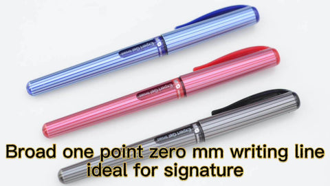 Stick Expert Gel Pen  0.7MM Barrel With Stripe Design Smooth Write