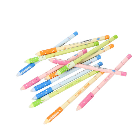 Erasable Gel Pen Crystal Blue 0.5mm With eraser Needle Point