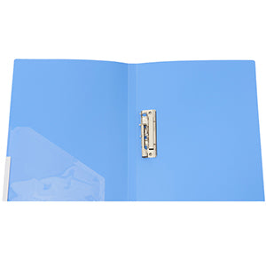 A4 economic single clip File Folder blue