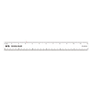 Plastic PS Ruler 30cm