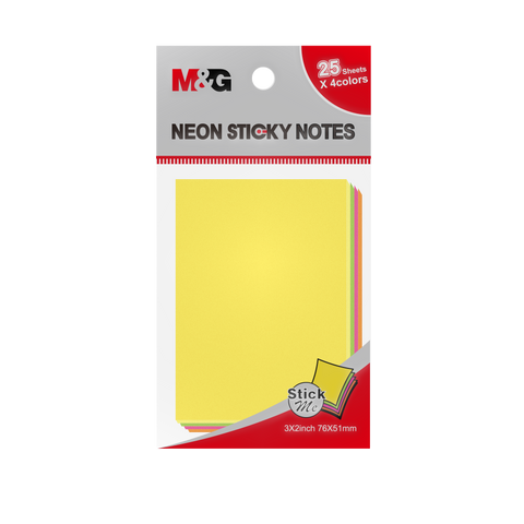 Neon Color Sticky Notes